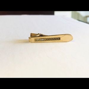 Vintage signed Anson 12k GF Mens Tie Clip